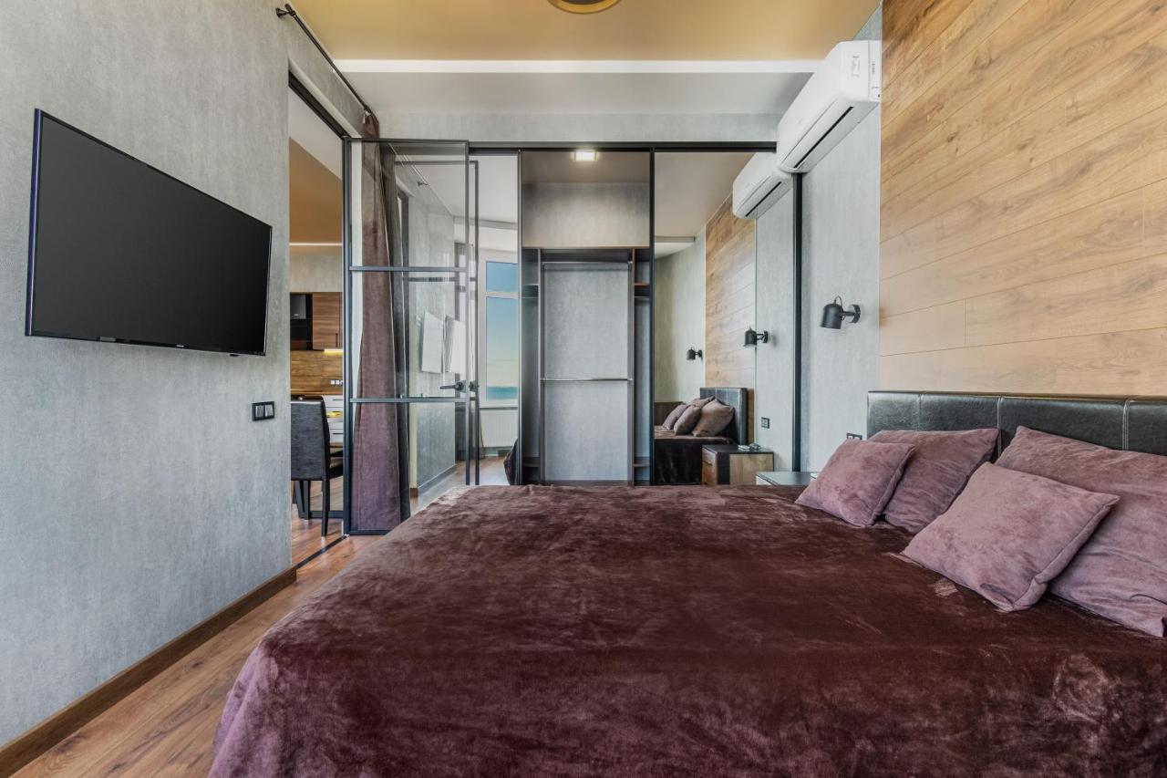 אודסה Sea Symphony Wood Style Apartment מראה חיצוני תמונה