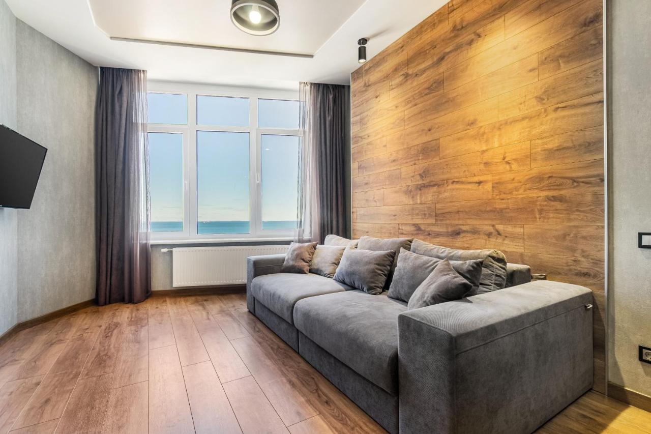 אודסה Sea Symphony Wood Style Apartment מראה חיצוני תמונה