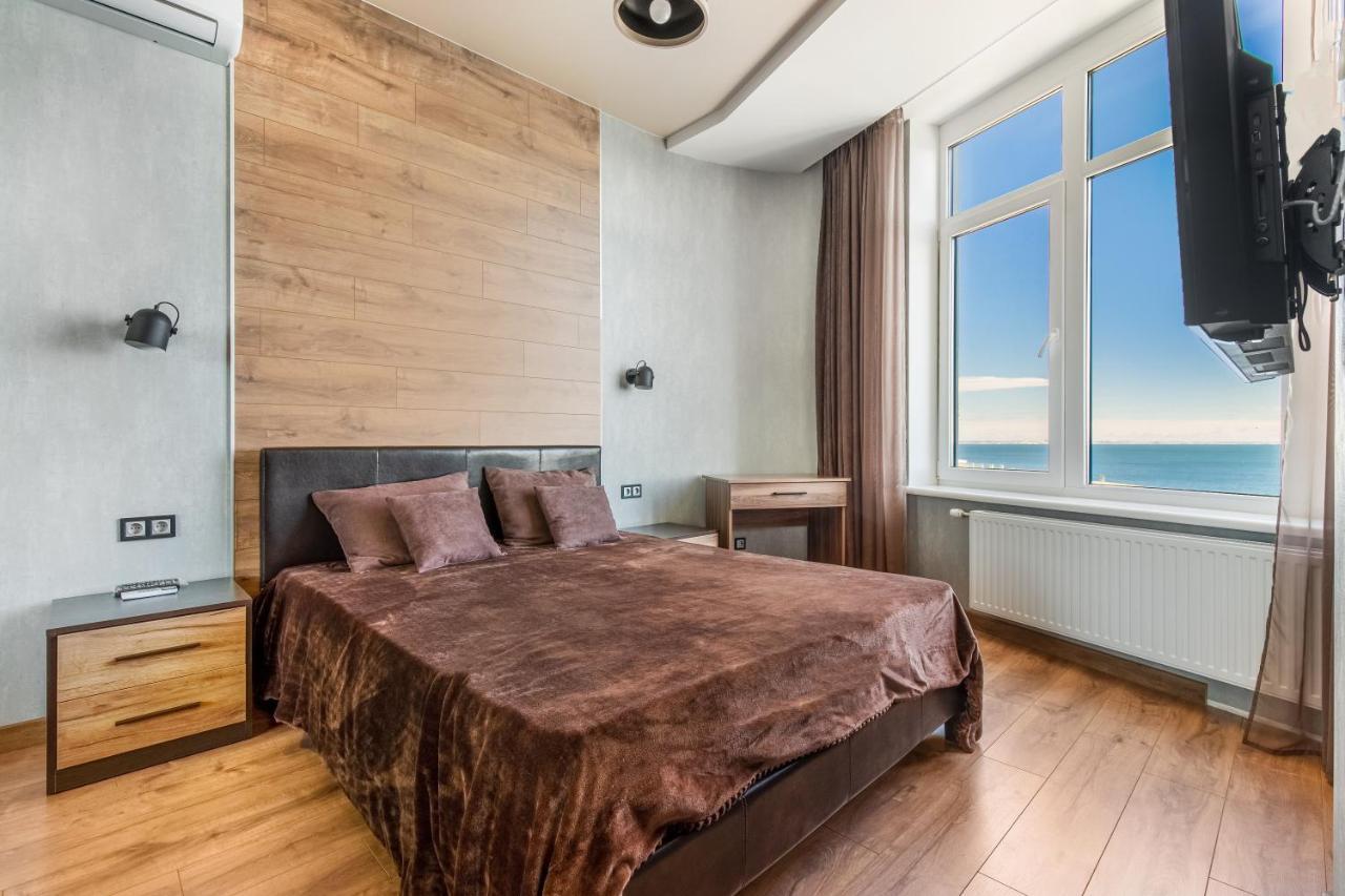 אודסה Sea Symphony Wood Style Apartment מראה חיצוני תמונה